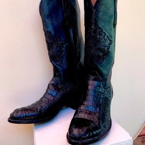 Hornback Alligator Boots Great Christmas Gift!!!!!